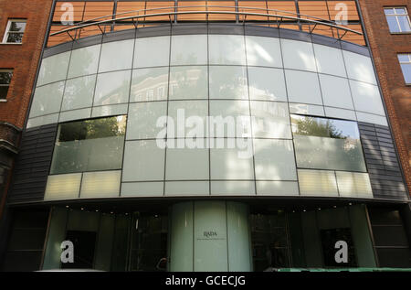 Blick auf das GEBÄUDE DER RADA (Royal Academy of Dramatic Art) im Zentrum von London. Stockfoto