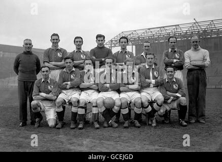 Fußball - League Division Two - Millwall Football Club Photocall - The Den. Millwall FC-Team Stockfoto