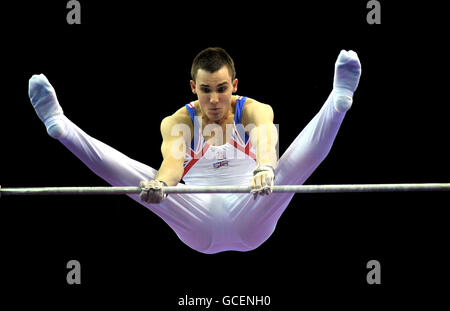 Gymnastik - Herren-Europameisterschaft 2010 - Tag 3 - National Indoor Arena Stockfoto