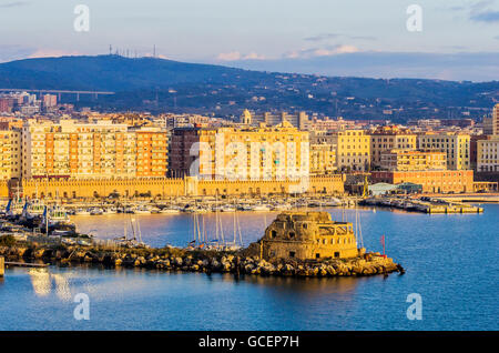 Hafen Civitavecchia, Metropolitan Stadt Rom Hauptstadt, Latium, Italien Stockfoto