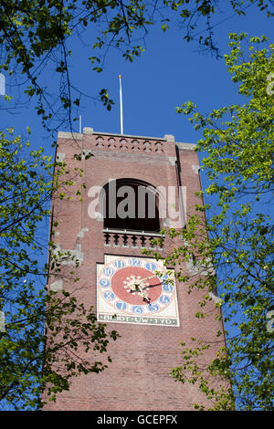 Beurs van Berlage ehemalige Börse, Damrak, Amsterdam, Holland, Niederlande, Europa Stockfoto