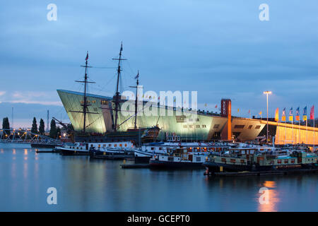 NEMO Museum, Science Center, Amsterdam, Holland, Niederlande, Europa Stockfoto