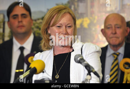 2010 allgemeine Wahlen Erklärungen Stockfoto