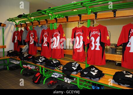 Fußball - UEFA Europa League - Viertel-Final - Rückspiel - Wolfsburg gegen Fulham - Volkswagen Arena Stockfoto