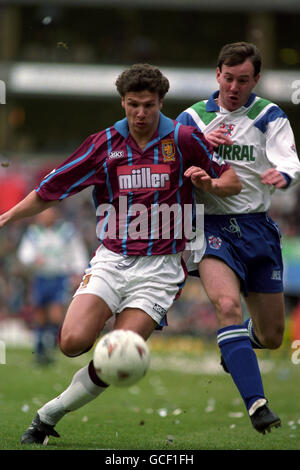 Fußball - Coca Cola Cup - Halbfinale-Finale - Rückspiel - Aston Villa V Tranmere Rovers - Villa Park Stockfoto