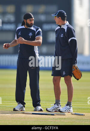 Cricket - Liverpool Victoria County Championship - Division Two - Tag vier - Sussex V Surrey - County Ground Stockfoto