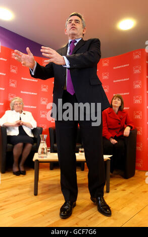 Kampagne 2010 allgemeine Wahlen am 27. April Stockfoto