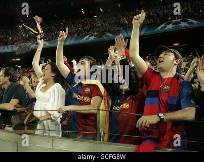 Fußball - UEFA Champions League - Semi Final - Rückspiel - FC Barcelona gegen Inter Mailand - Nou Camp Stockfoto