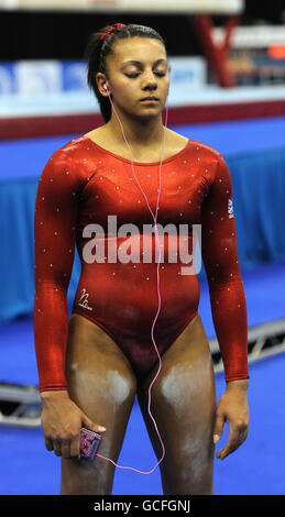 Gymnastik - Damen European Championships 2010 - Tag 2 - National Indoor Arena Stockfoto