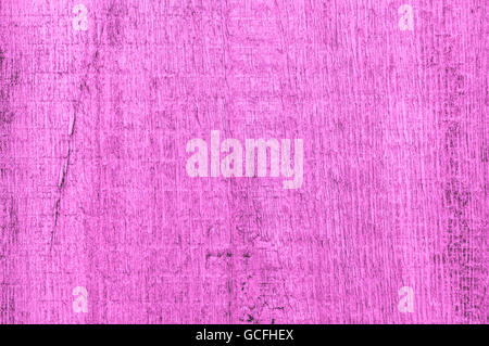 Grobe körnig vor allem lila rosa oder lila rosa violett Holzfarben Stockfoto