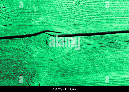 einfach Minze grün grau grünlich Leichtbau Dachlatte Nahaufnahme von rechts beleuchtet Stockfoto
