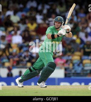 Südafrikanischer Kapitän Graeme Smith in Aktion während des ICC World Twenty20, Super Eights Match im Kensington Oval, Bridgetown, Barbados. Stockfoto