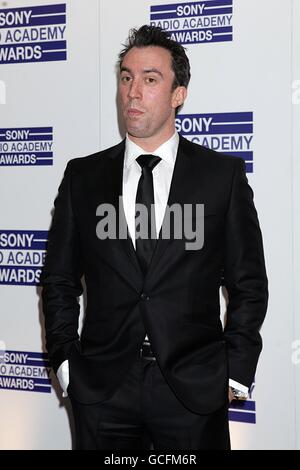 Christian O'Connell bei der Ankunft für die Sony Radio Academy Awards 2010 im Grosvenor House Hotel, London Stockfoto