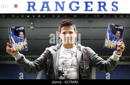 Fußball - Nacho Novo Photocall - Ibrox Stadium Stockfoto