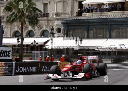 Formel 1 Motor Racing - Grand Prix von Monaco - Training und Qualifying - Circuit de Monaco Stockfoto