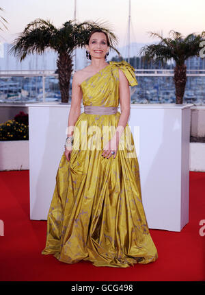 63. Filmfestspiele von Cannes - Palme d'Or Photocall. Kristin Scott Thomas ist bei der Fotozelle für die Palme d'Or beim 63. Filmfestival in Cannes, Frankreich, zu sehen. Stockfoto