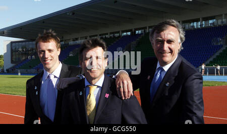 Sport - 2012 in London und Glasgow 2014 Zeichen Memorandum of Understanding - Scotstoun Stadion Stockfoto