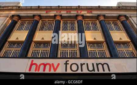 HMV-Forum. Eine allgemeine Sicht auf das HMV Forum in London. Stockfoto