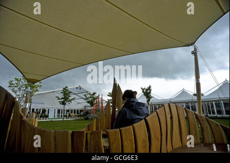Hay-Festival Stockfoto