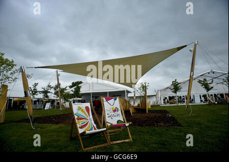 Hay-Festival Stockfoto