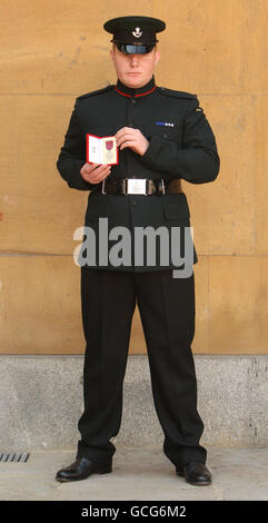 Investitur am Buckingham Palace Stockfoto