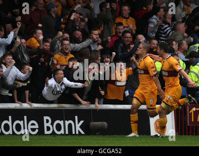 Fußball - Clydesdale Bank Scottish Premier League - Motherwell V Hibernian - Fir Park Stockfoto