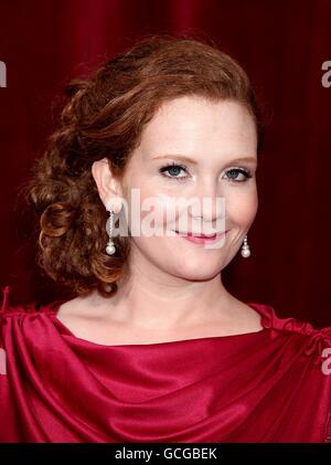 Jennie McAlpine bei der Ankunft für die British Soap Awards 2010 in den ITV Studios, South Bank, London. Stockfoto