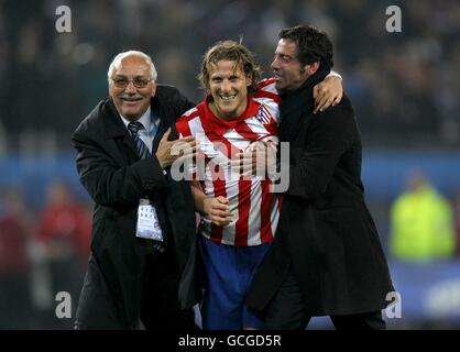 Fußball - UEFA Europa League - Finale - Atletico Madrid gegen Fulham - HSH Nordbank Arena Stockfoto