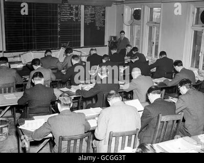 Das Geschäft von einem modernen großen Buch Maker 1949 Stockfoto