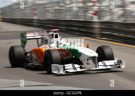 Formel-1-Autorennen - großer Preis von Monaco - Training und Qualifikation - Circuit de Monaco. Adrian Sutil (GER), Force India. Stockfoto