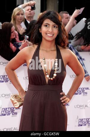National Movie Awards 2010 - Ankunft - London. Konnie Huq bei der Ankunft für die National Movie Awards 2010 in der Royal Festival Hall, London. Stockfoto