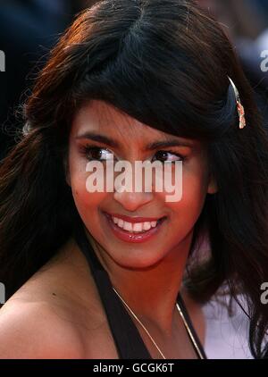 Konnie Huq bei der Ankunft für die National Movie Awards 2010 in der Royal Festival Hall, London. Stockfoto