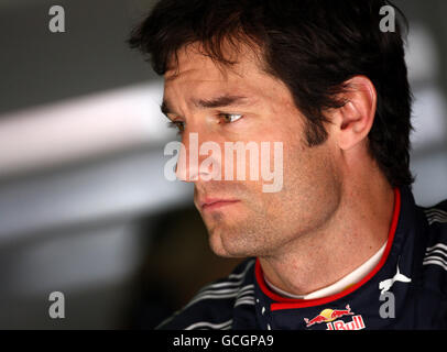 Formel-1-Motorsport - großer Preis von Spanien - Training und Qualifikation - Catalunya Circuit. Mark Webber, Red Bull Racing-Renault Stockfoto