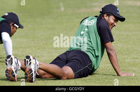 Bangladesh captian Shakib al Hasan während des Trainings auf Lord's Cricket Ground, London. Stockfoto