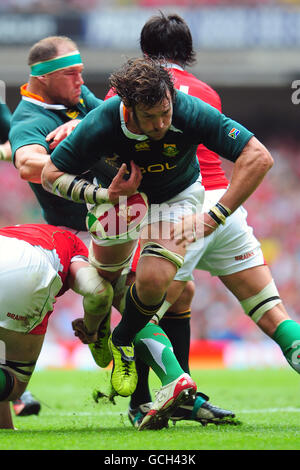 Rugby-Union - internationale Freundschaftsspiele - Wales V Südafrika - Millennium Stadium Stockfoto