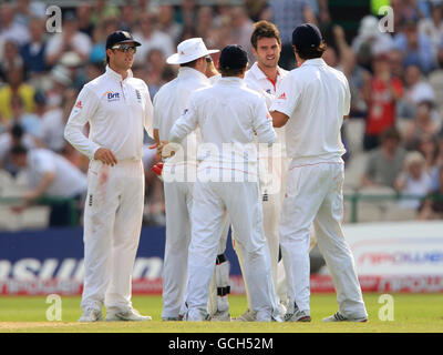 Cricket - Npower zweiter Test - Tag 2 - England V Bangladesch - Old Trafford Stockfoto