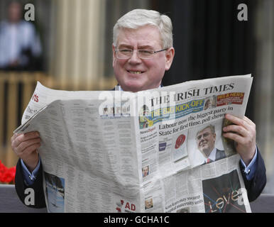 Umfrage schlägt Irish Labour-Führung Stockfoto