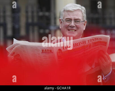 Umfrage schlägt Irish Labour-Führung Stockfoto