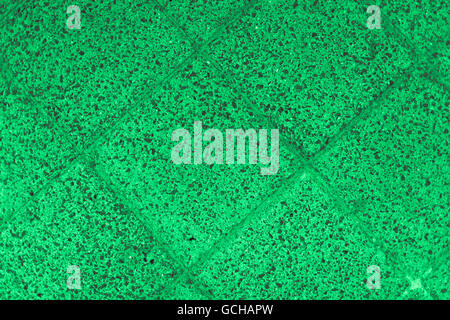 Ausgezeichnete Minze grün grau leicht grünlich Steinboden Hintergründe viereckigen Boden Platten Stockfoto