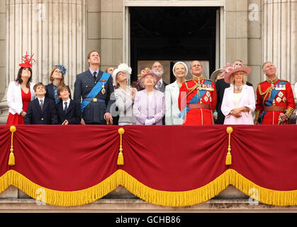 Trooping die Farbe Stockfoto