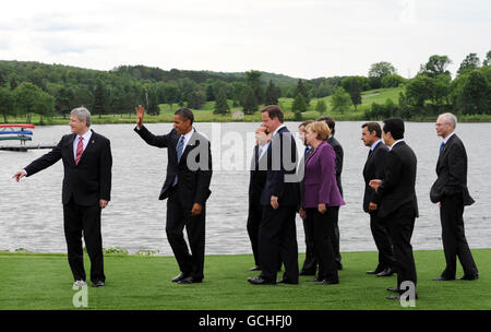 G8- und G20-Gipfel Stockfoto