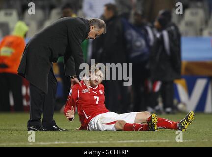 Fußball - 2010 FIFA World Cup South Africa - Gruppe H - Schweiz V Honduras - Free State Stadion Stockfoto