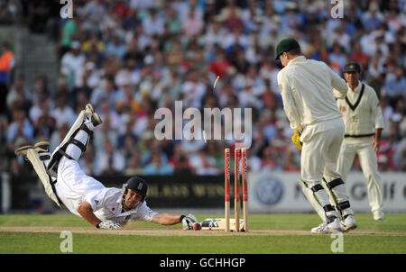 Cricket - Asche-2009 - Npower fünften Test - England V Australien - Tag eins - The Brit Oval Stockfoto