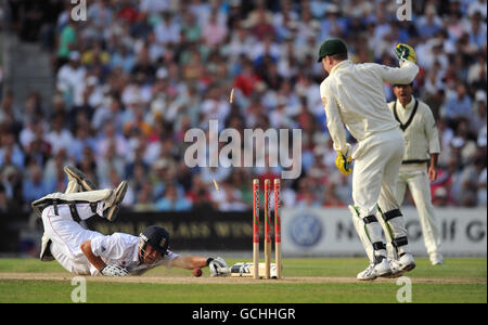 Cricket - Asche-2009 - Npower fünften Test - England V Australien - Tag eins - The Brit Oval Stockfoto