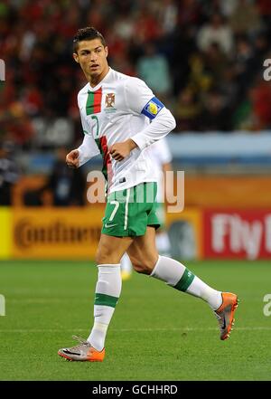 Fußball - 2010 FIFA World Cup South Africa - Runde von 16 - Spanien / Portugal - Green Point Stadion Stockfoto