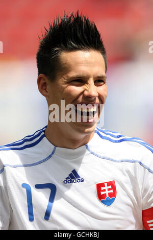 Fußball - Internationale Freundschaften - Slowakei - Kamerun - Wortherseestadion. Marek Hamsik, Slowakei Stockfoto