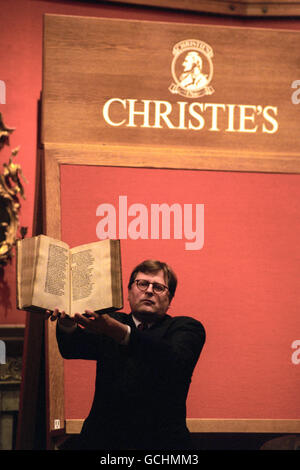 CANTERBURY TALES HELD VERSTEIGERT Stockfoto