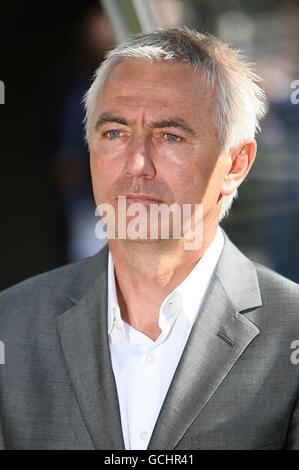 Fußball - FIFA Fußball-Weltmeisterschaft Südafrika 2010 - Gruppe E - Niederlande / Dänemark - Soccer City Stadium. Bert Van Marwijk, Niederländischer Cheftrainer Stockfoto