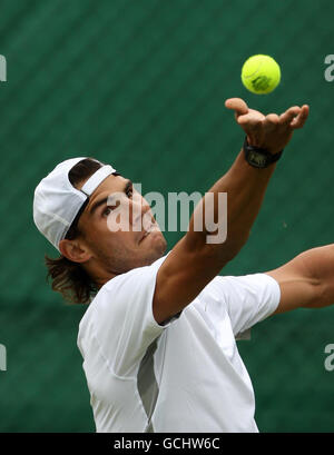 Tennis - 2010 Wimbledon Championships - Vorschau Tag zwei - der All England Lawn-Tennis and Croquet Club Stockfoto