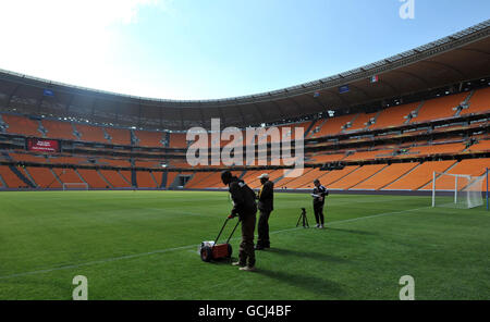 Fußball - 2010 FIFA World Cup South Africa - Vorbereitung - Soccer City Stadion Stockfoto